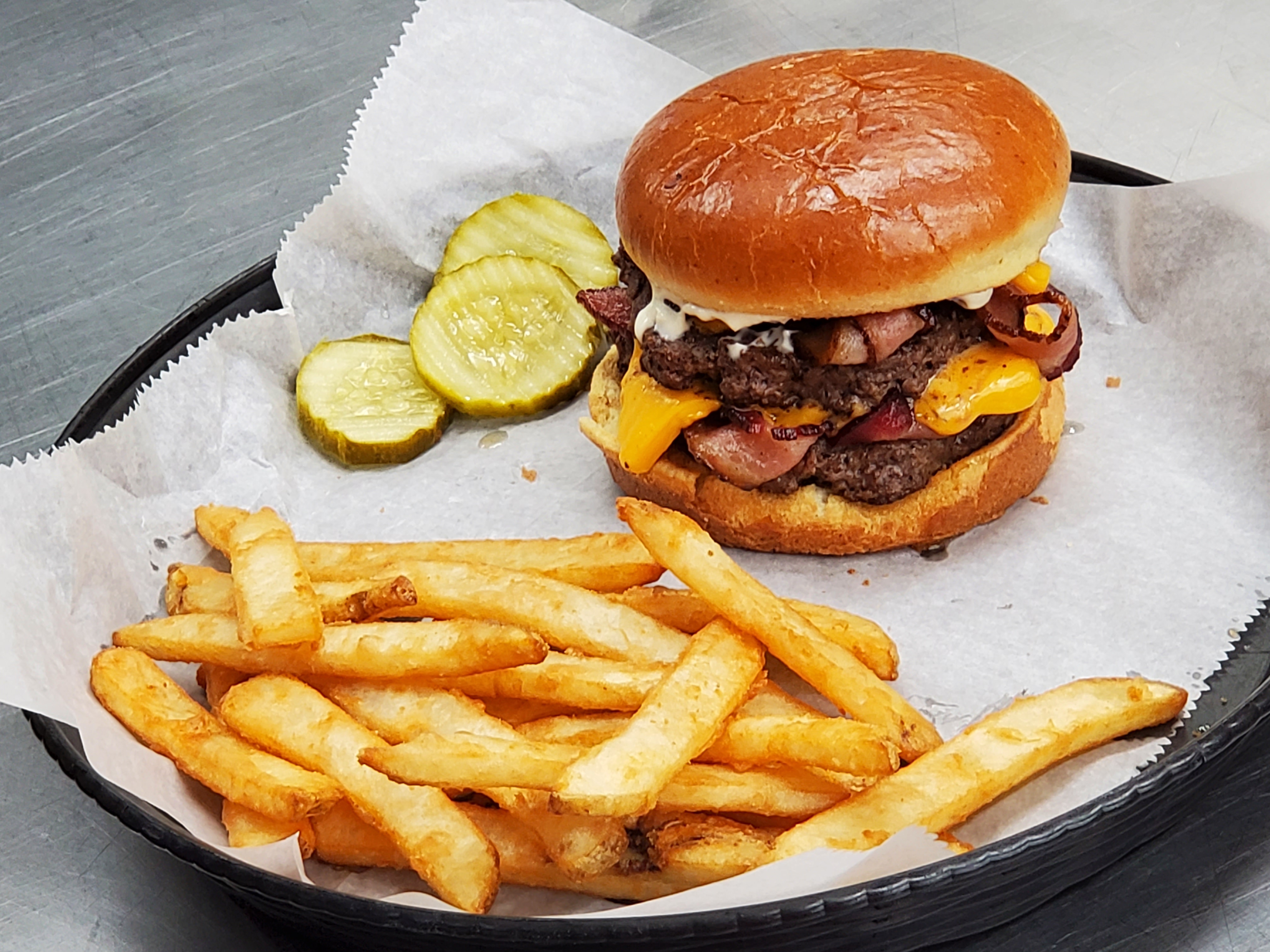 Bacon Double Cheeseburger