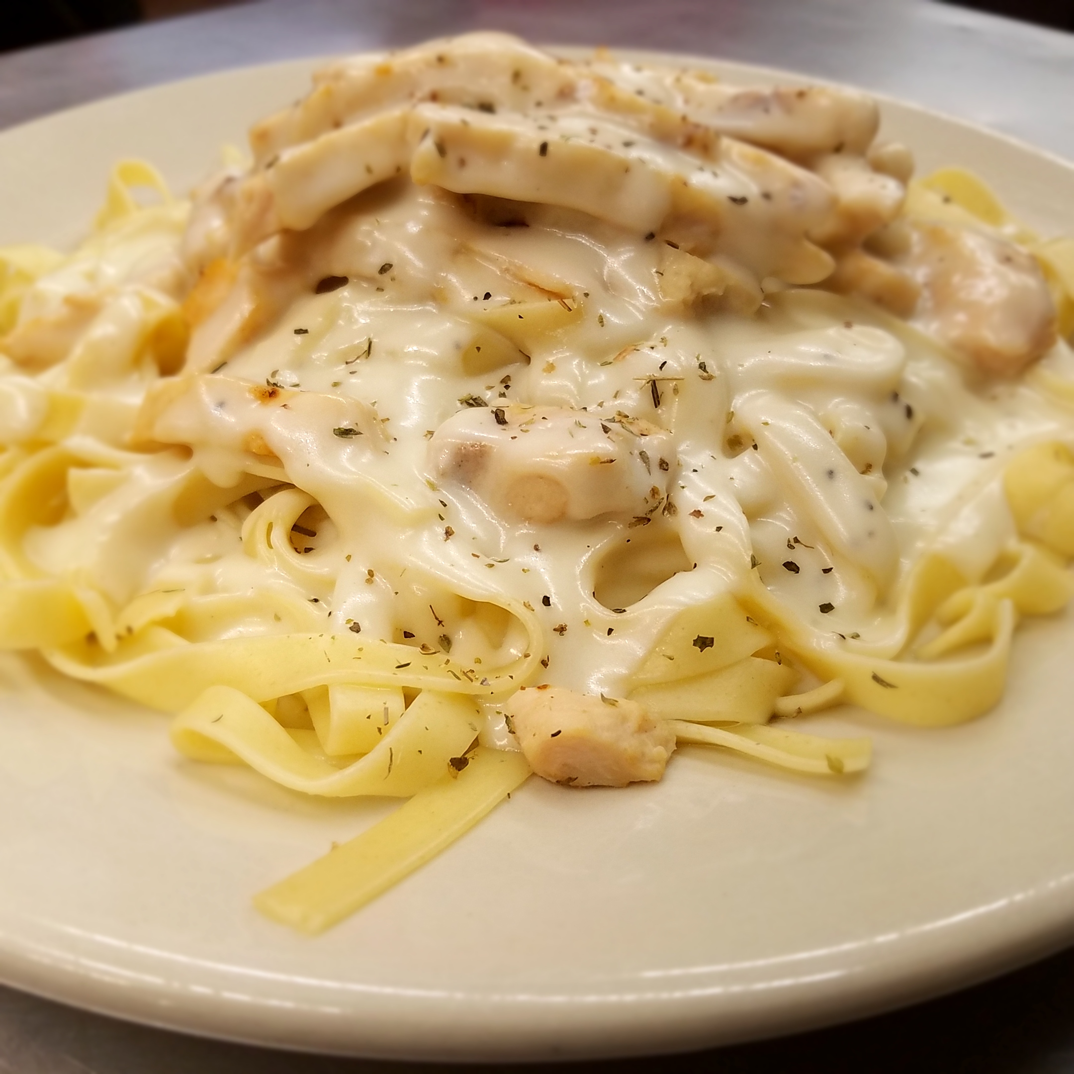 Chicken Fettuccine Alfredo